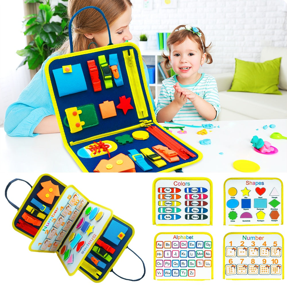Children's Busy Board Sensory Learning Toy