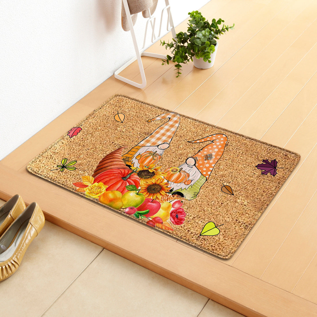 Fall Autumn Pumpkin Doormat Thanksgiving