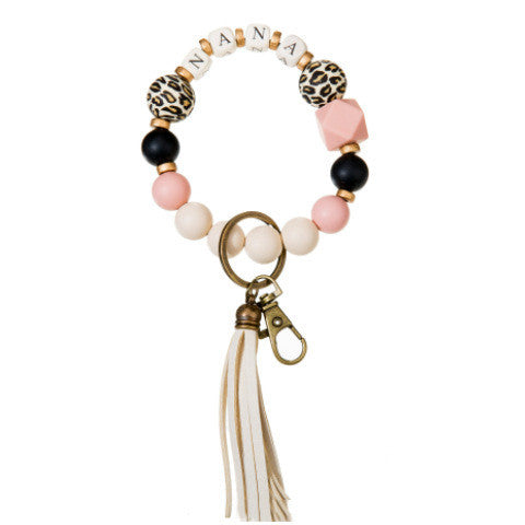 Mother's Day Beech Silicone Bead Bracelet