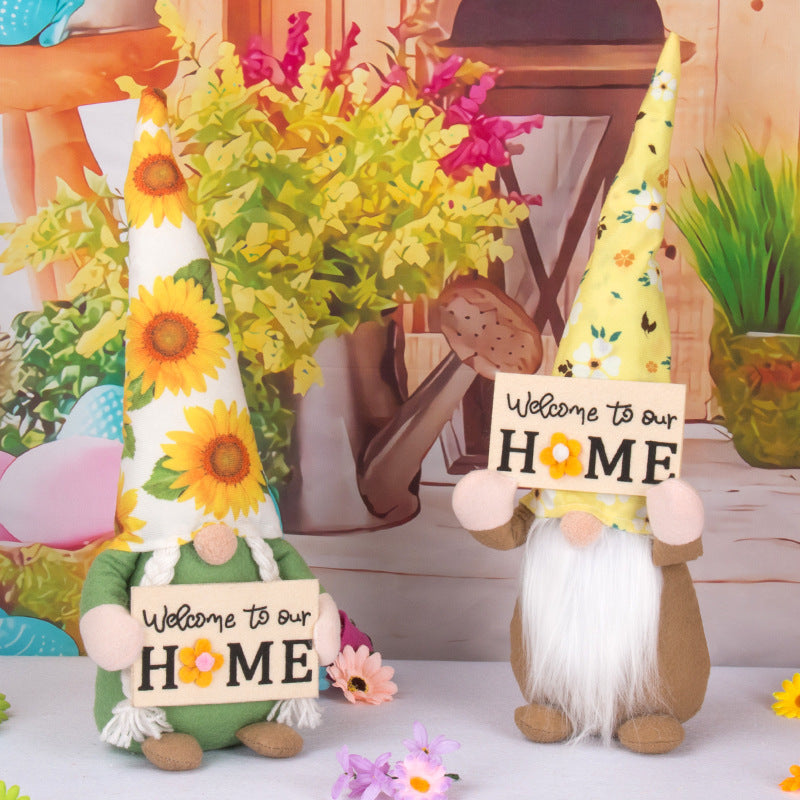 Easter Decorations Faceless Doll Ornaments