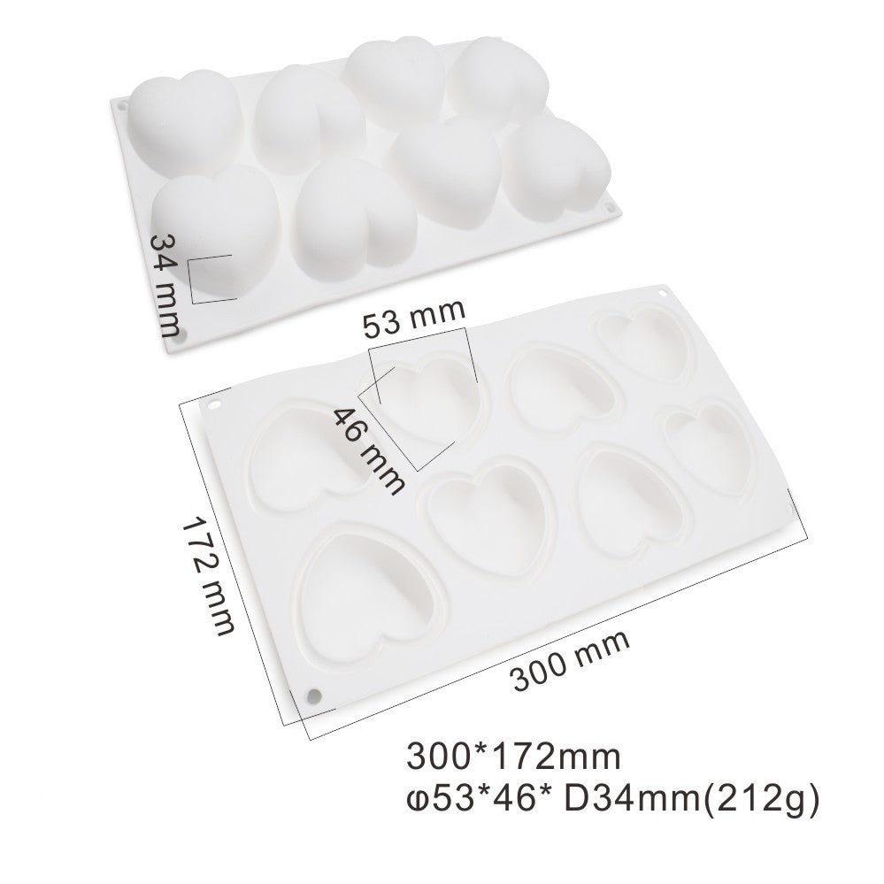 Valentines Day Gift Silicone Cake