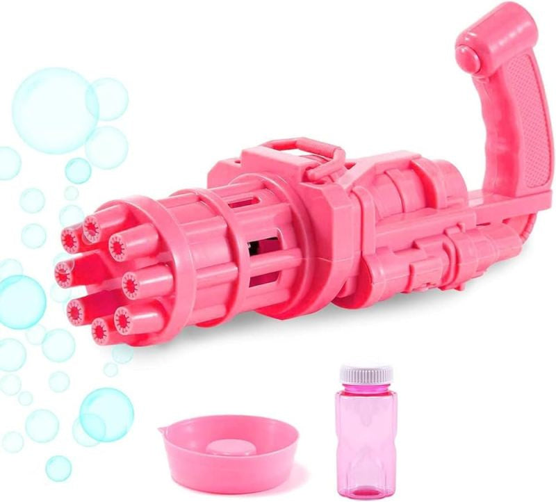 Kids Plastic Machine Bubbles Gun Toy
