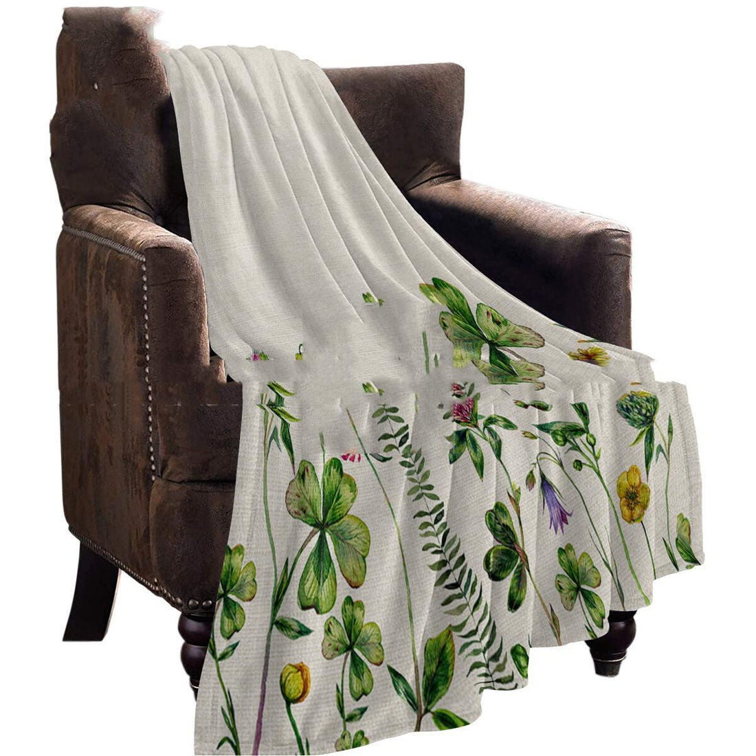St Patrick's Day Flannel Blanket