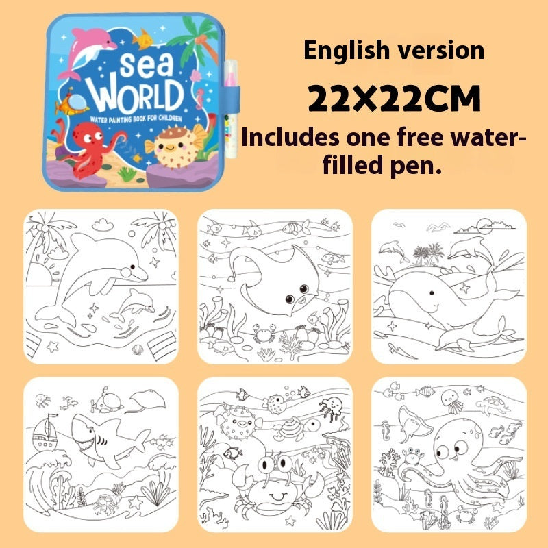 Children's Magic Graffiti Water Book