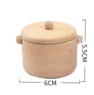 1-6 Years Old Solid Wood Play House Toy