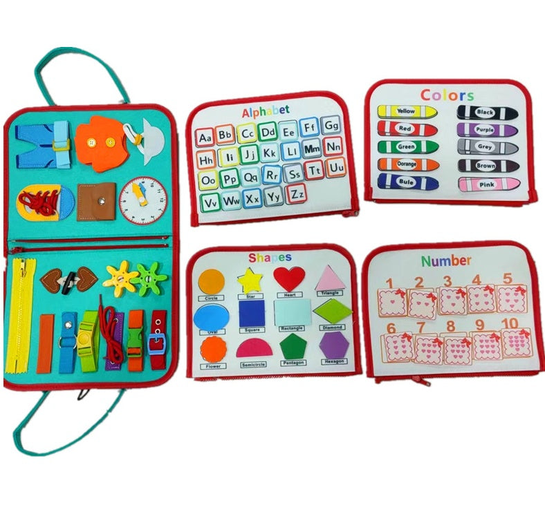 Children's Busy Board Sensory Learning Toy