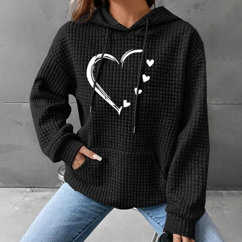 Winter Women's Heart-shaped Sweater