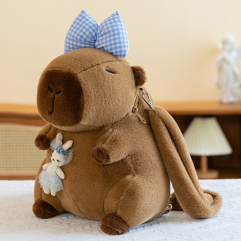Capybara Backpack Plush Toy