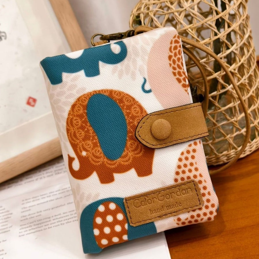 Multi-card-slot Printed Wallet