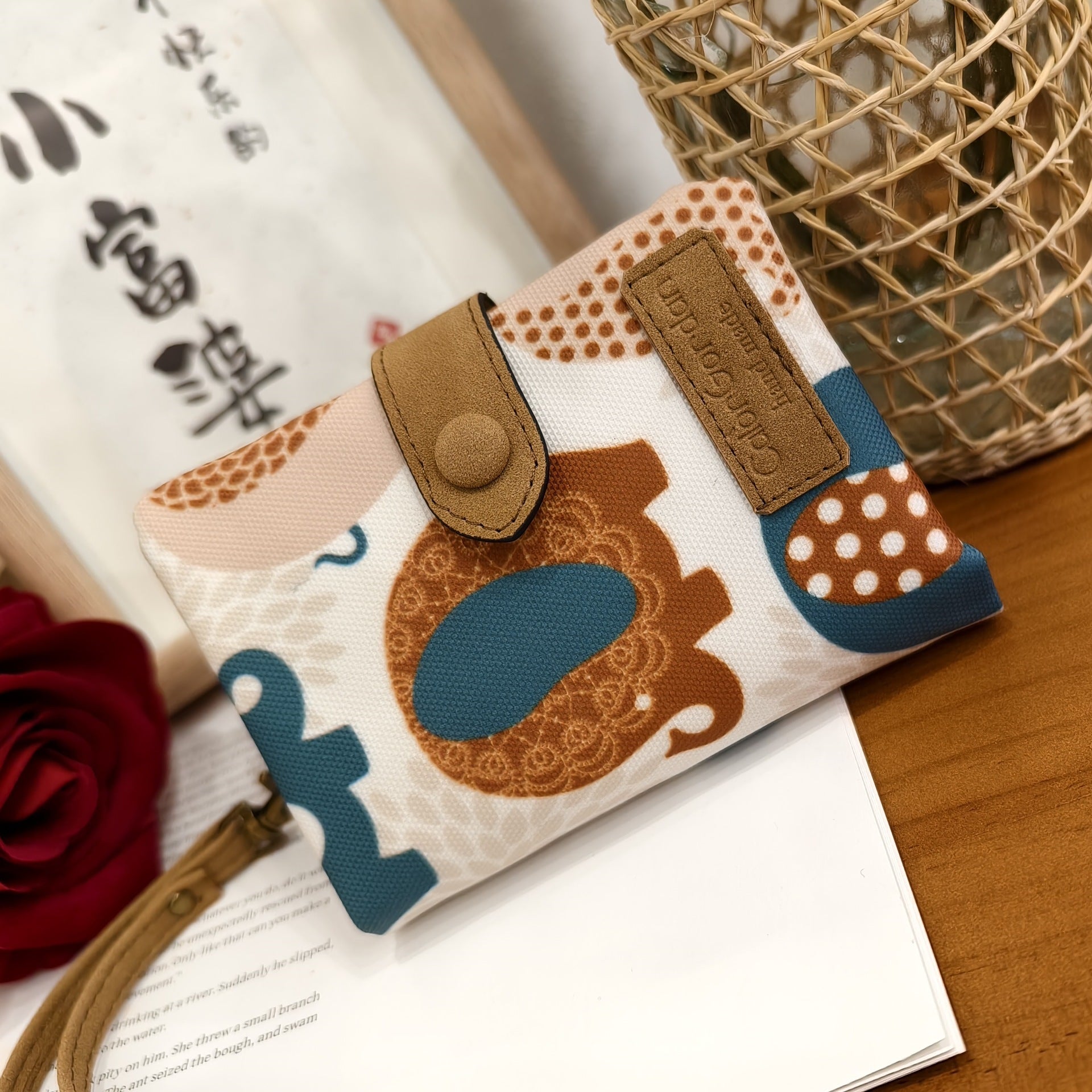 Multi-card-slot Printed Wallet