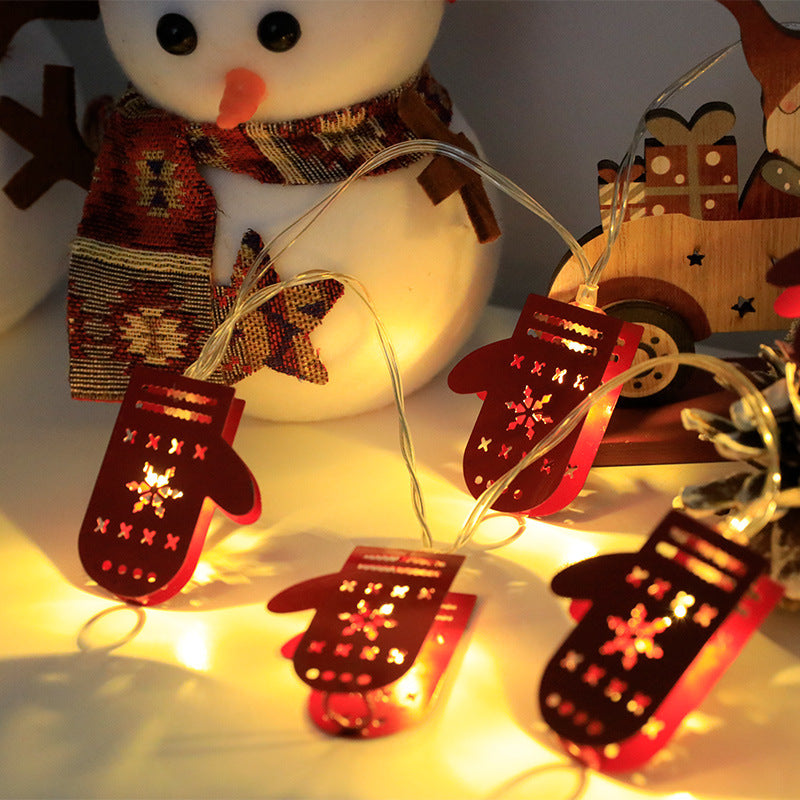 Christmas LED Light String Santa