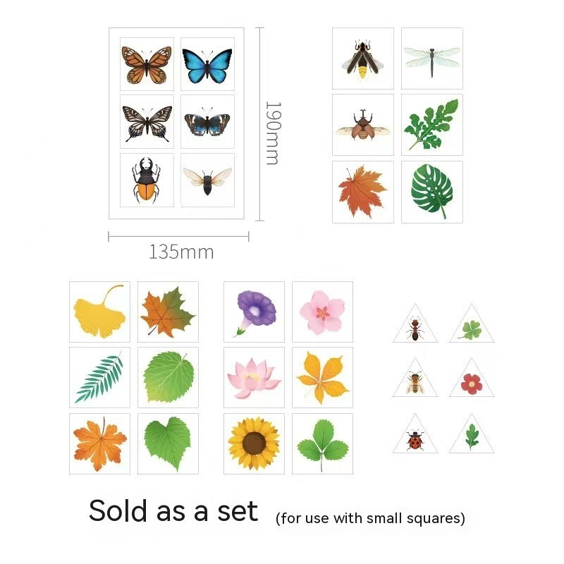 Color Window Magnetic Building Blocks Assembly