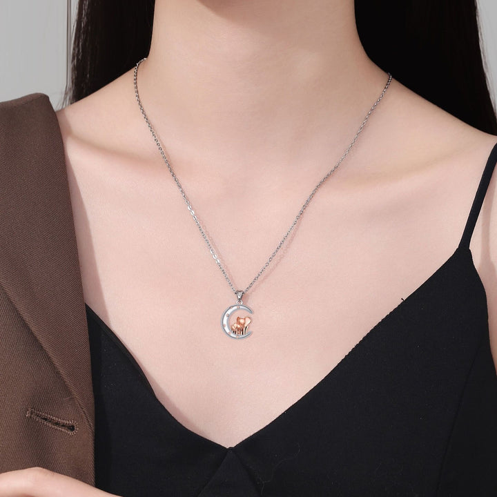 Elephant New Necklace Gift For Mother