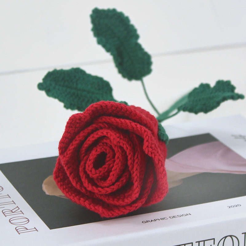 Wine Glass Roses Handmade Bouquet