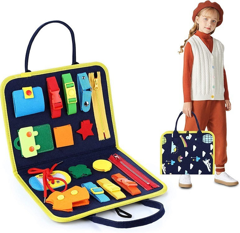 Children's Busy Board Sensory Learning Toy