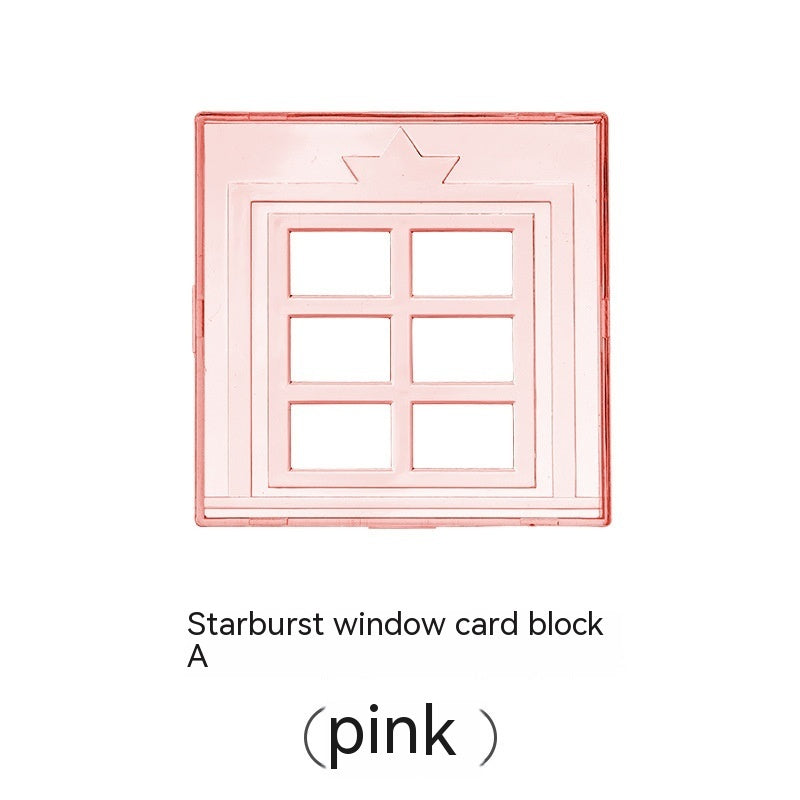 Color Window Magnetic Building Blocks Assembly