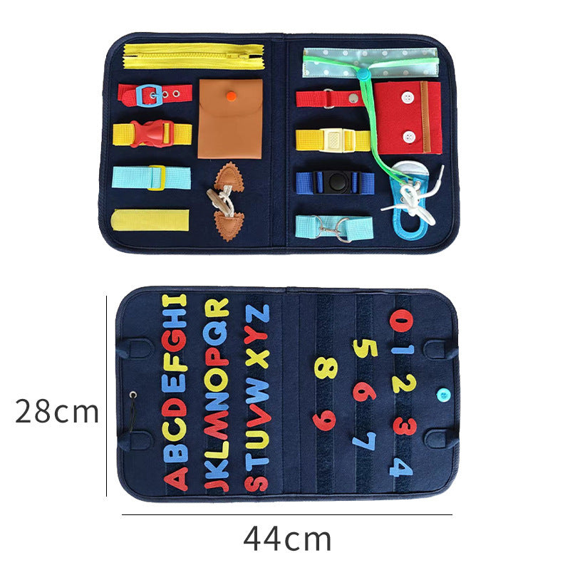 Children's Busy Board Sensory Learning Toy