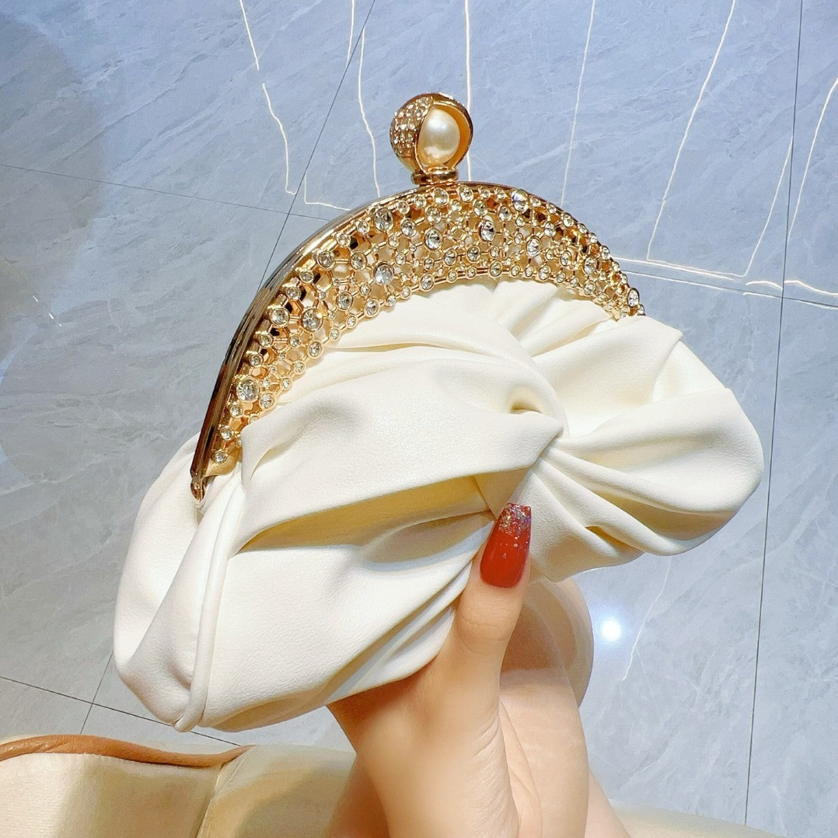 Mini Diamond-embedded High-grade Socialite Clutch