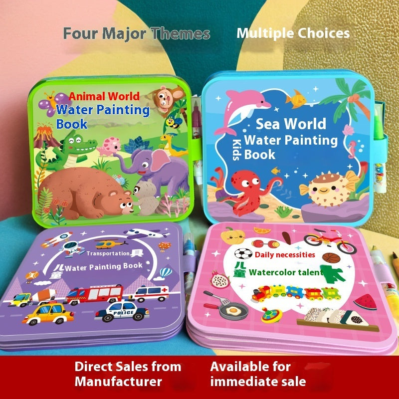 Children's Magic Graffiti Water Book