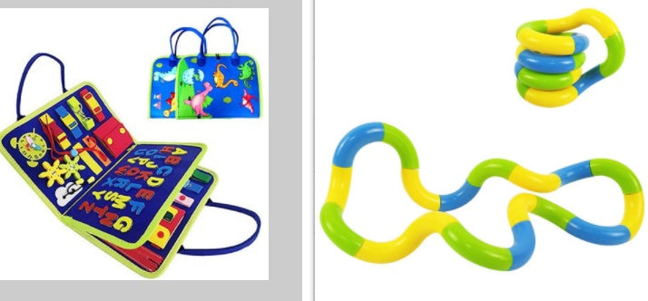 Children's Busy Board Sensory Learning Toy