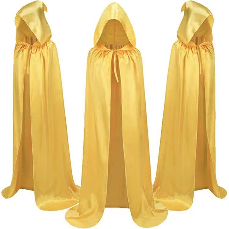 Halloween Cloak Costumes Children Hooded Capes