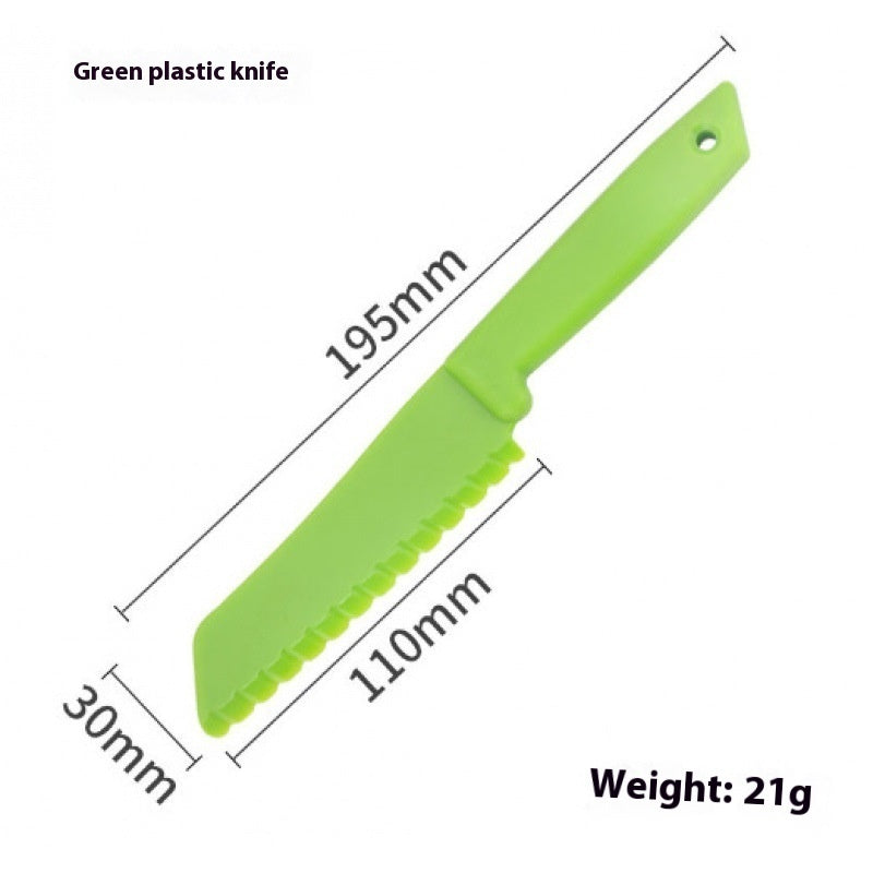 Children's Safety Kitchen Knife Suit Saw