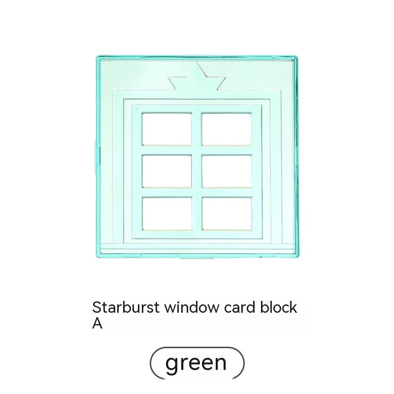 Color Window Magnetic Building Blocks Assembly