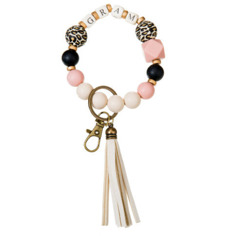 Mother's Day Beech Silicone Bead Bracelet
