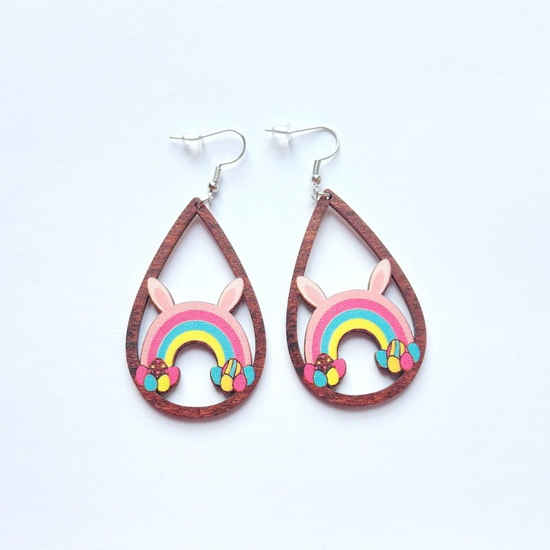 Rabbit Easter Decoration Jewelry
