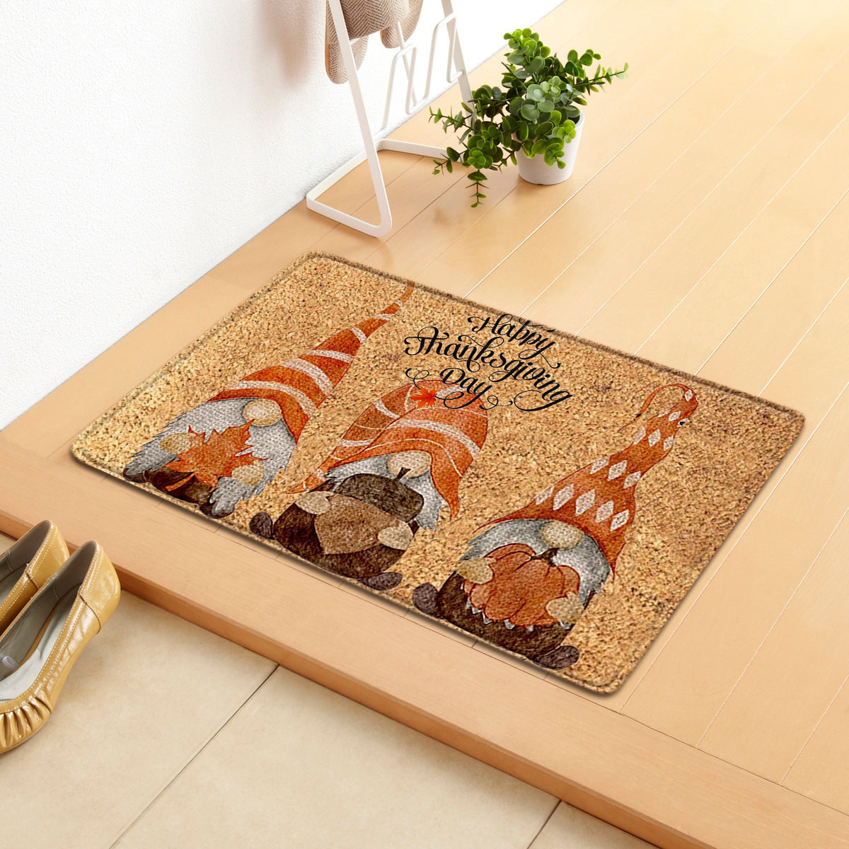 Fall Autumn Pumpkin Doormat Thanksgiving