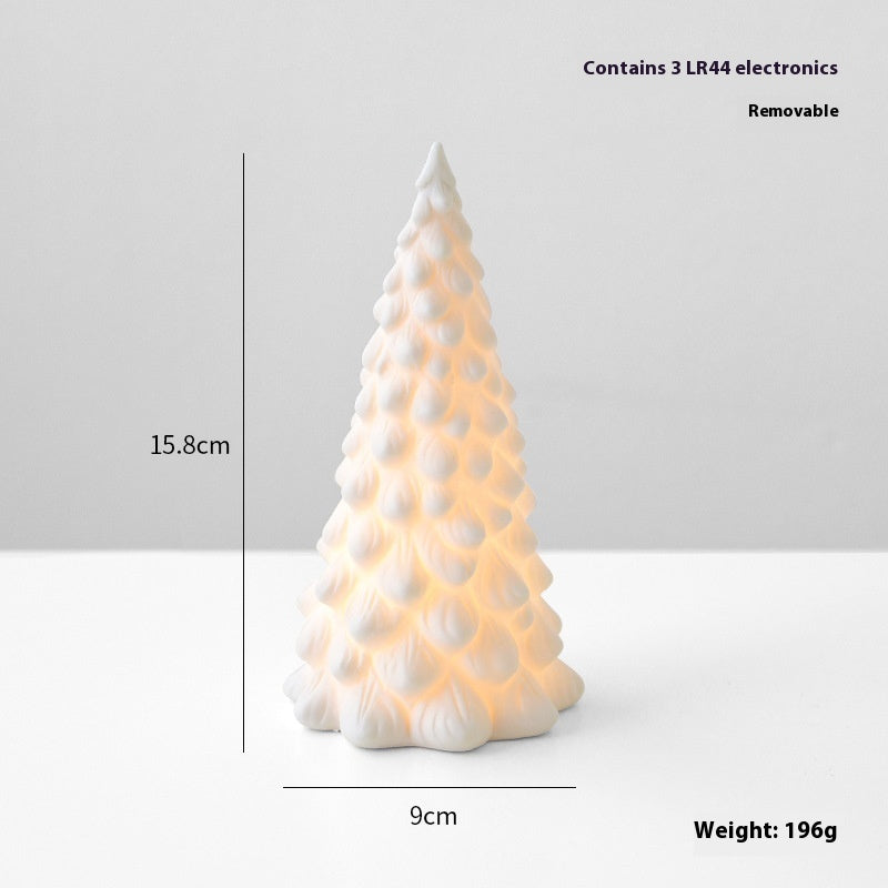 Ceramic Christmas Tree Desktop Decoration