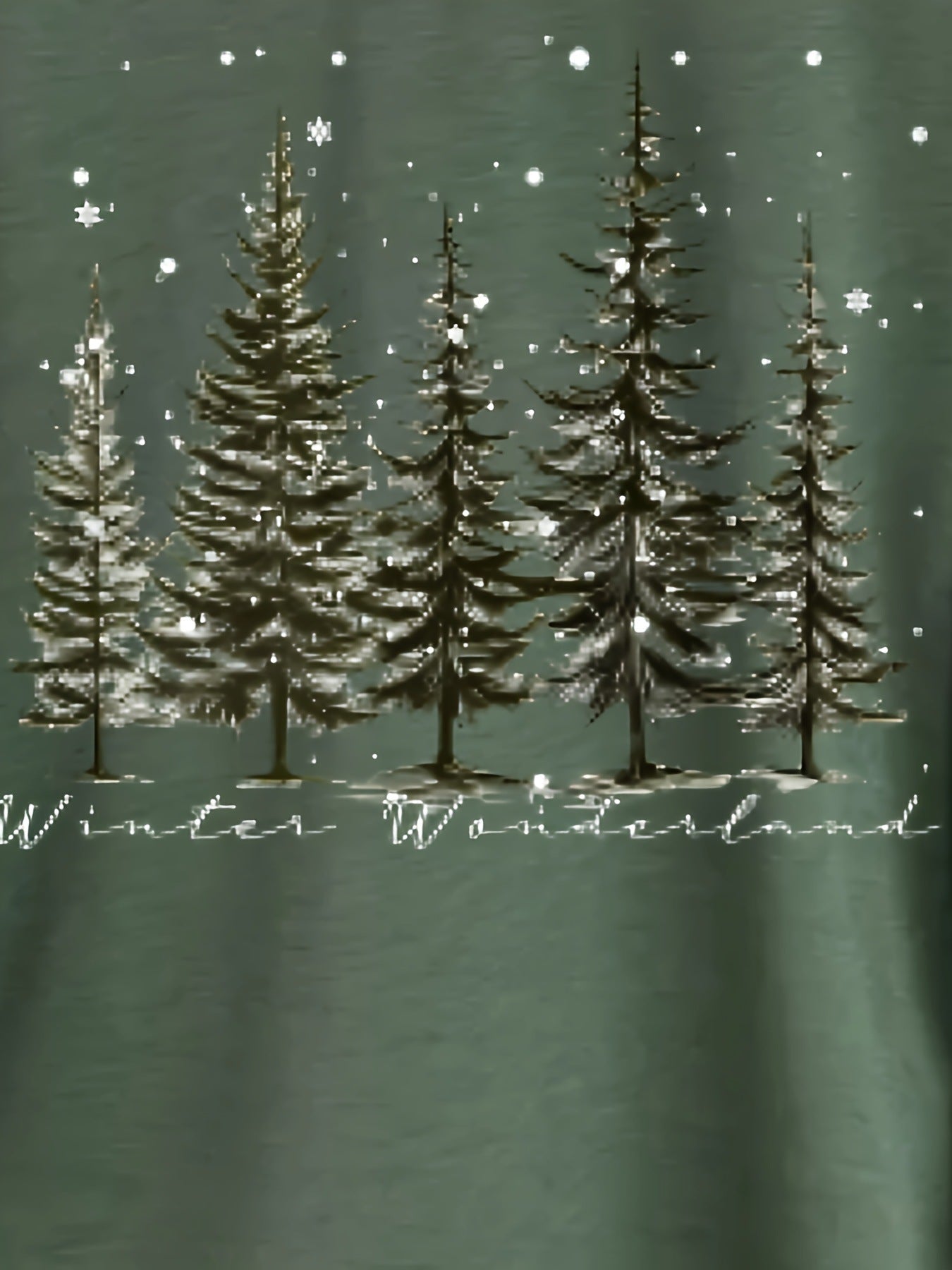 Christmas European Floral Print Women's Sweater