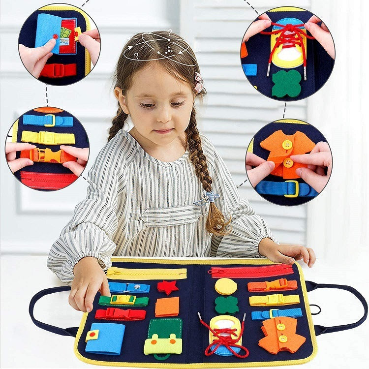 Children's Busy Board Sensory Learning Toy