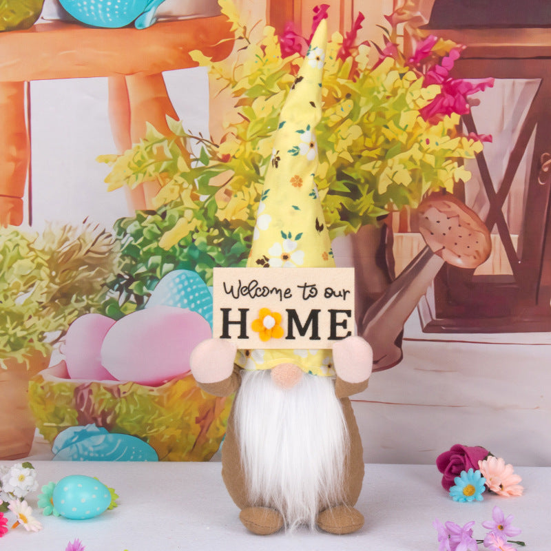 Easter Decorations Faceless Doll Ornaments