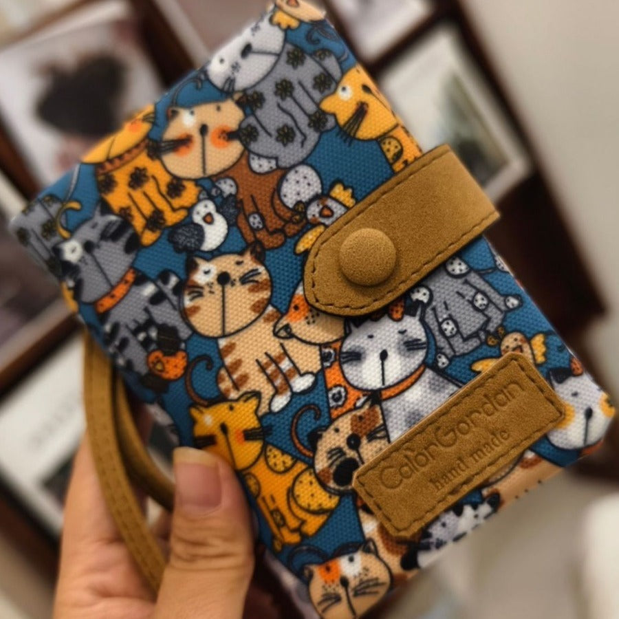 Multi-card-slot Printed Wallet