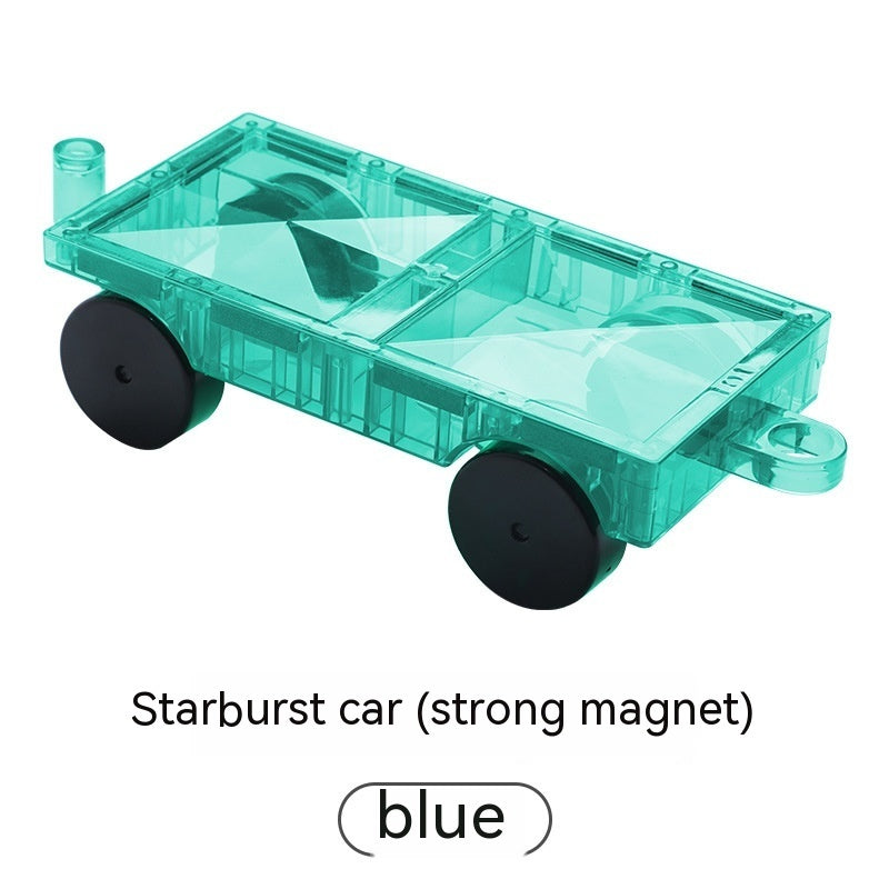 Color Window Magnetic Building Blocks Assembly
