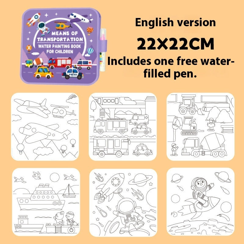 Children's Magic Graffiti Water Book