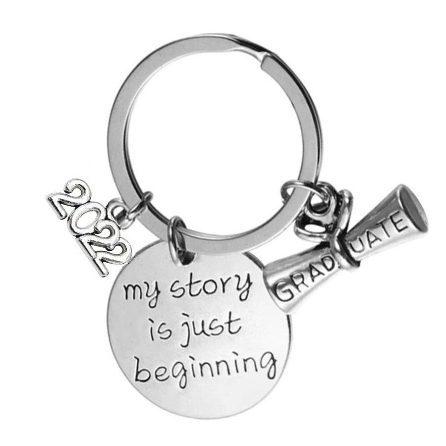Gift Graduation Certificate Bachelor Keychain
