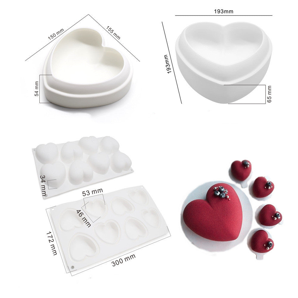 Valentines Day Gift Silicone Cake