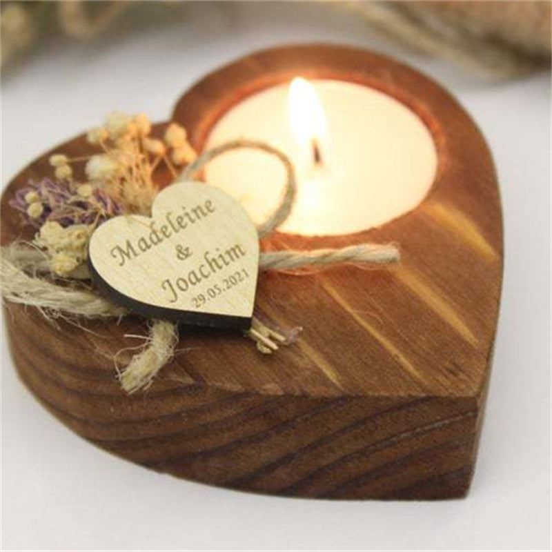 Personalized Wedding Anniversary Scented Candles